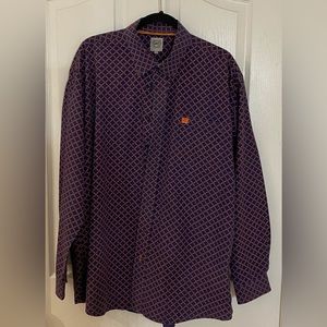 Cinch men's long sleeve button down shirt. In great condition.